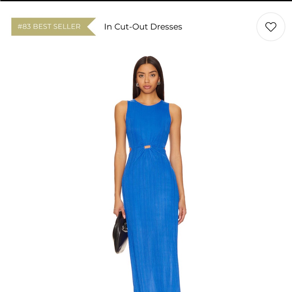 MINKPINK Vibrant Blue Maxi Dress